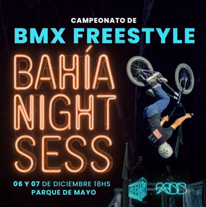 Campeonato de BMX Freestyle en Bahía Night Sess este fin de semana