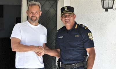 Nuevo jefe de la Policía Comunal de Monte Hermoso Claudio Cardozo asume funciones