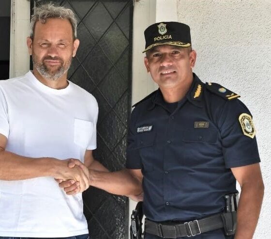 Nuevo jefe de la Policía Comunal de Monte Hermoso Claudio Cardozo asume funciones