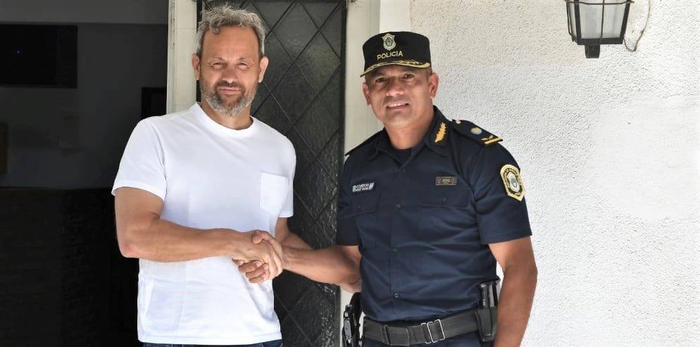 Nuevo jefe de la Policía Comunal de Monte Hermoso Claudio Cardozo asume funciones
