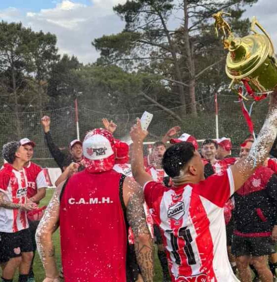 Atletico Monte Hermoso se consagra campeón de la Liga de Fútbol de Dorrego