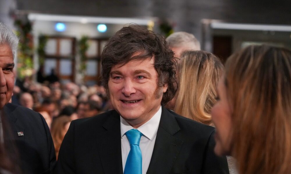 Milei le pidió a Trump que ponga a Edmundo González como presidente de Venezuela