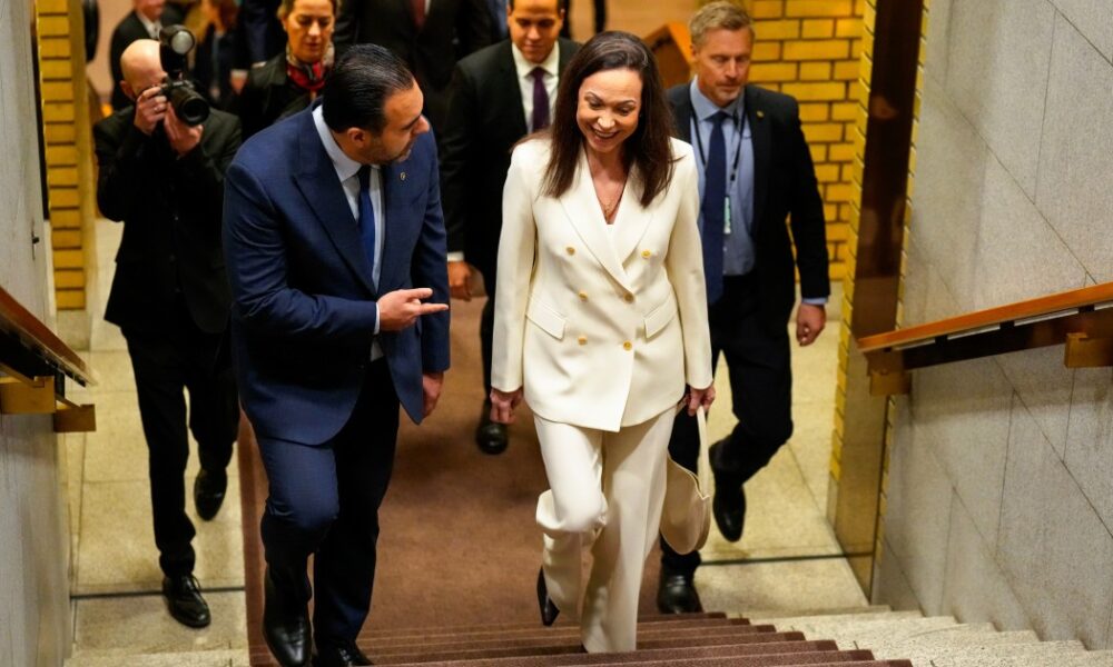 El Washington Post dice que Trump vetó a Corina celoso porque le ganó el Nobel de la Paz