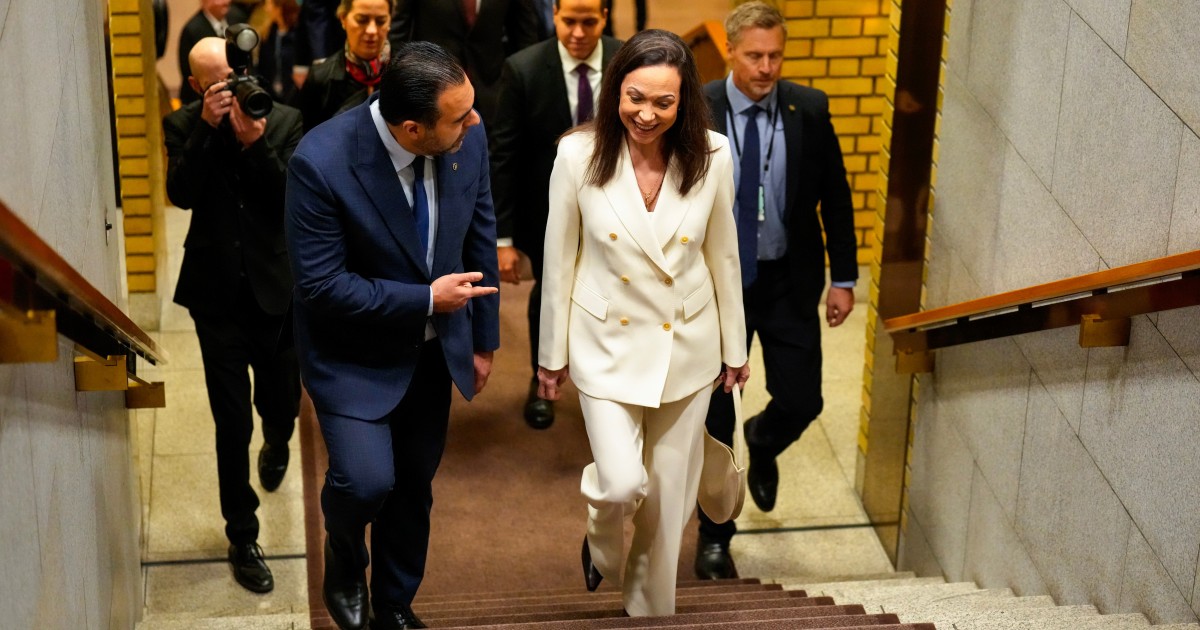 El Washington Post dice que Trump vetó a Corina celoso porque le ganó el Nobel de la Paz