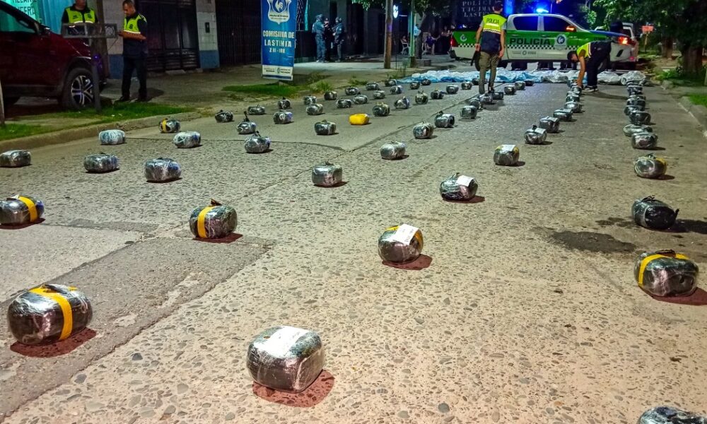 Secuestraron casi 160 kilos de marihuana en Tucumán