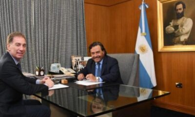 Sáenz le reclamó a Santilli que Milei le mande los fondos para obras