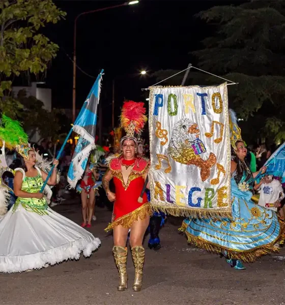 Tornquist celebró el carnaval con dos noches de música, color y alegría