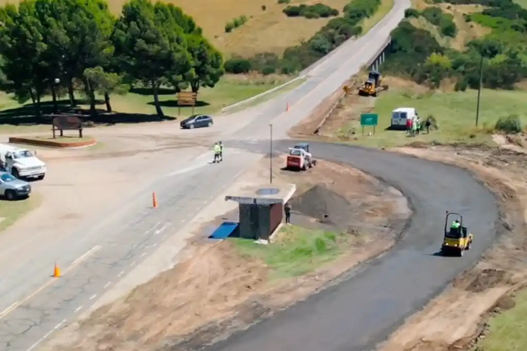 Seguridad vial en la Comarca: avanza la transformación del acceso a Villa Ventana