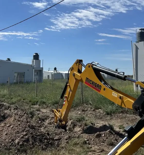 Avanza la dotación de servicios en la ampliación urbana de Tornquist