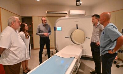 La Renga donó un tomógrafo de alta complejidad al Hospital Municipal