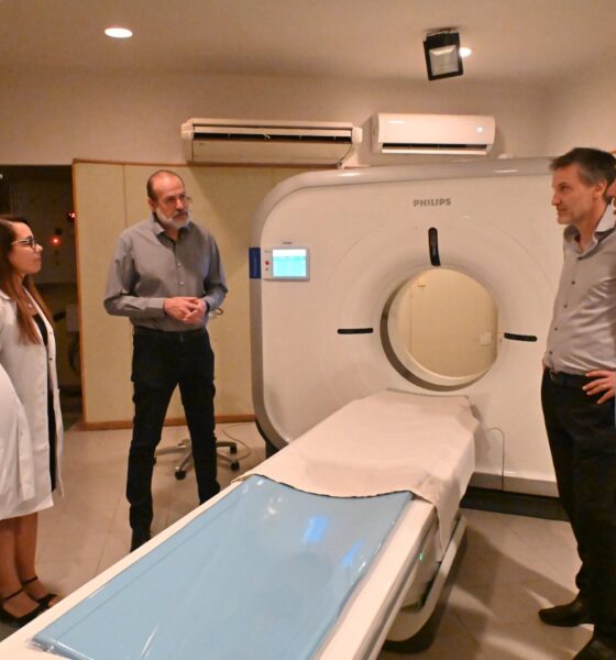 La Renga donó un tomógrafo de alta complejidad al Hospital Municipal