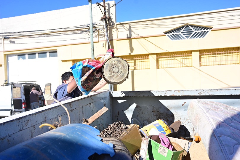 Dónde estarán este fin de semana las bateas para desechar residuos voluminosos