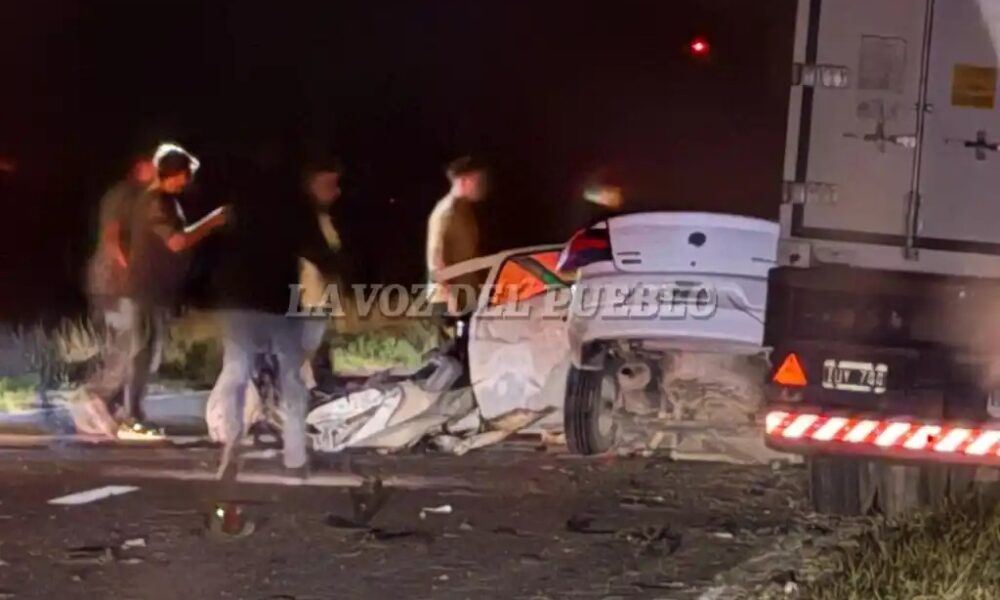 Tragedia en la Ruta 3: un conductor intentó esquivar dos carpinchos, impactó de frente contra un camión y murió