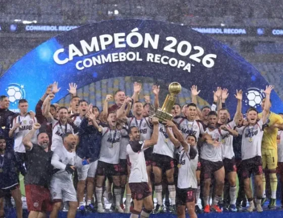 Lanús es el campeón de la Recopa Sudamericana