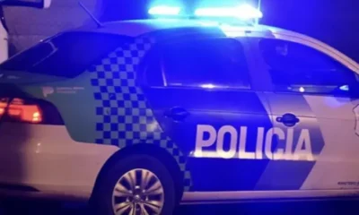 Amenazó a su pareja y arremetió contra la policía con una cuchilla