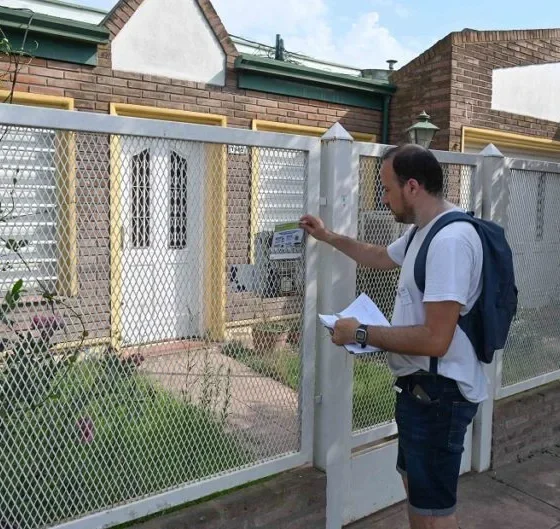 Jornada de prevención de dengue en el barrio Estomba