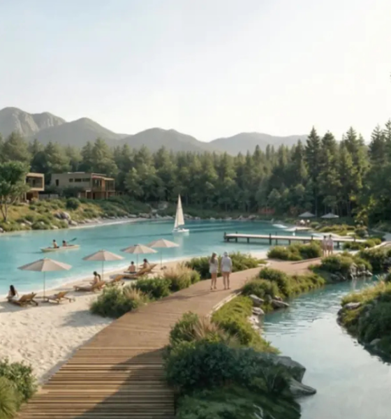 Acuerdo para desarrollar una laguna artificial sustentable en Sierra de la Ventana