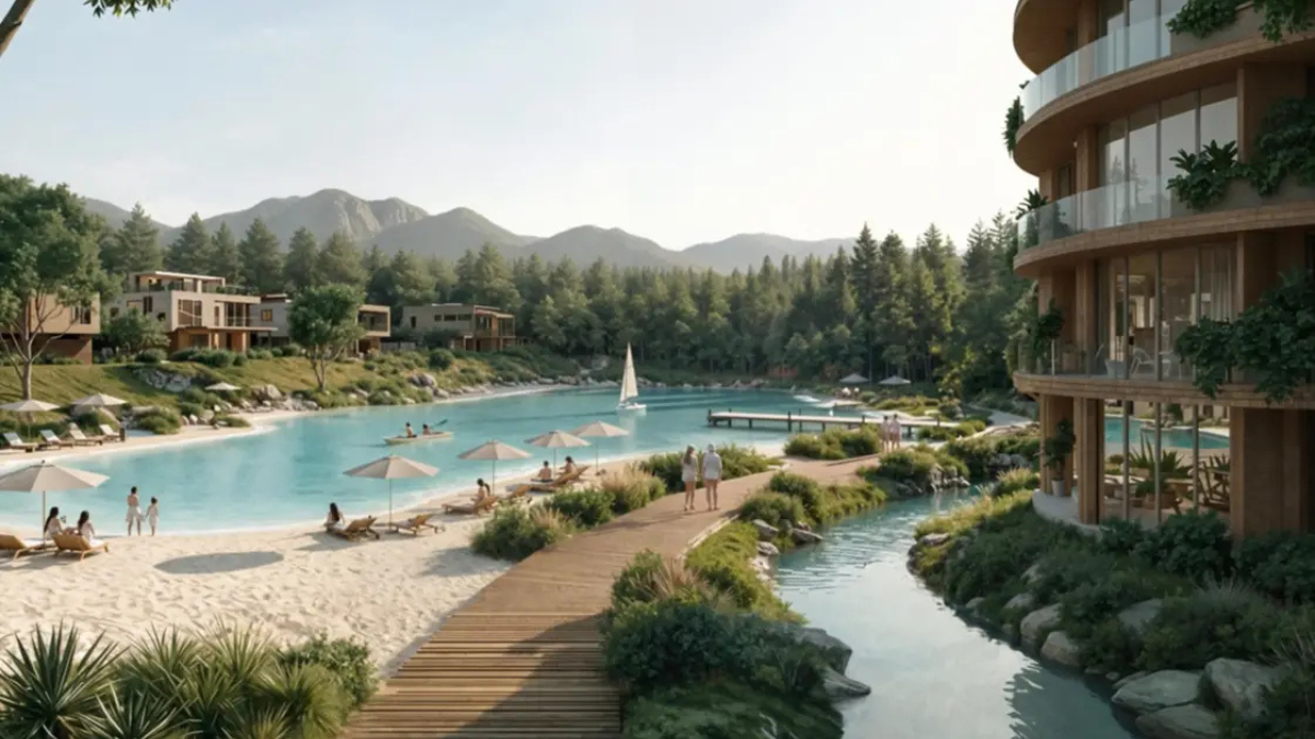 Acuerdo para desarrollar una laguna artificial sustentable en Sierra de la Ventana