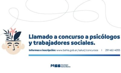 La Secretaría de Salud busca psicólogos y trabajadores sociales
