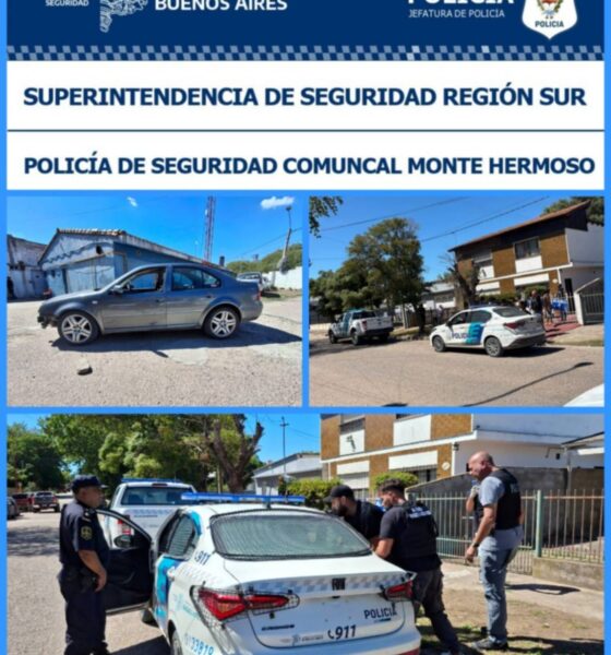 Monte Hermoso: detienen a cuatro sospechosos de un importante robo en Santa Rosa