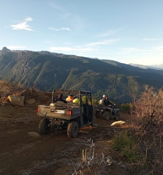 Exitoso rescate de un turista que sufrió una lesión en El Bolsón