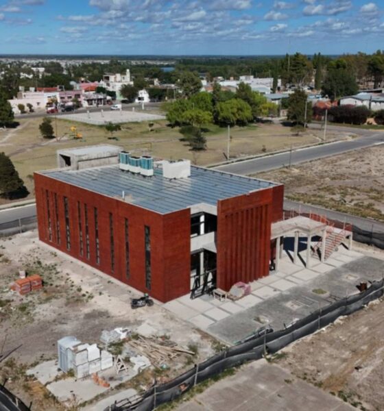 El intendente Marino supervisó obras que avanzan en Carmen de Patagones