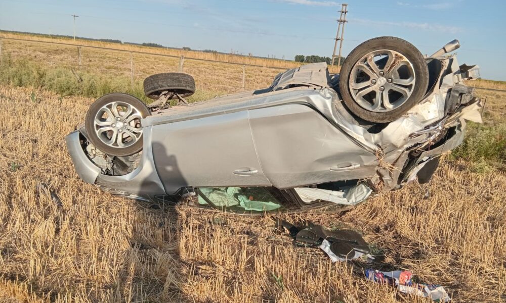 Un joven de Tres Arroyos murió tras un vuelco en la ruta 73