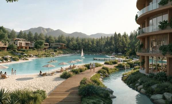 Savile Holding anunció un acuerdo para construir una laguna artificial en Sierra de la Ventana