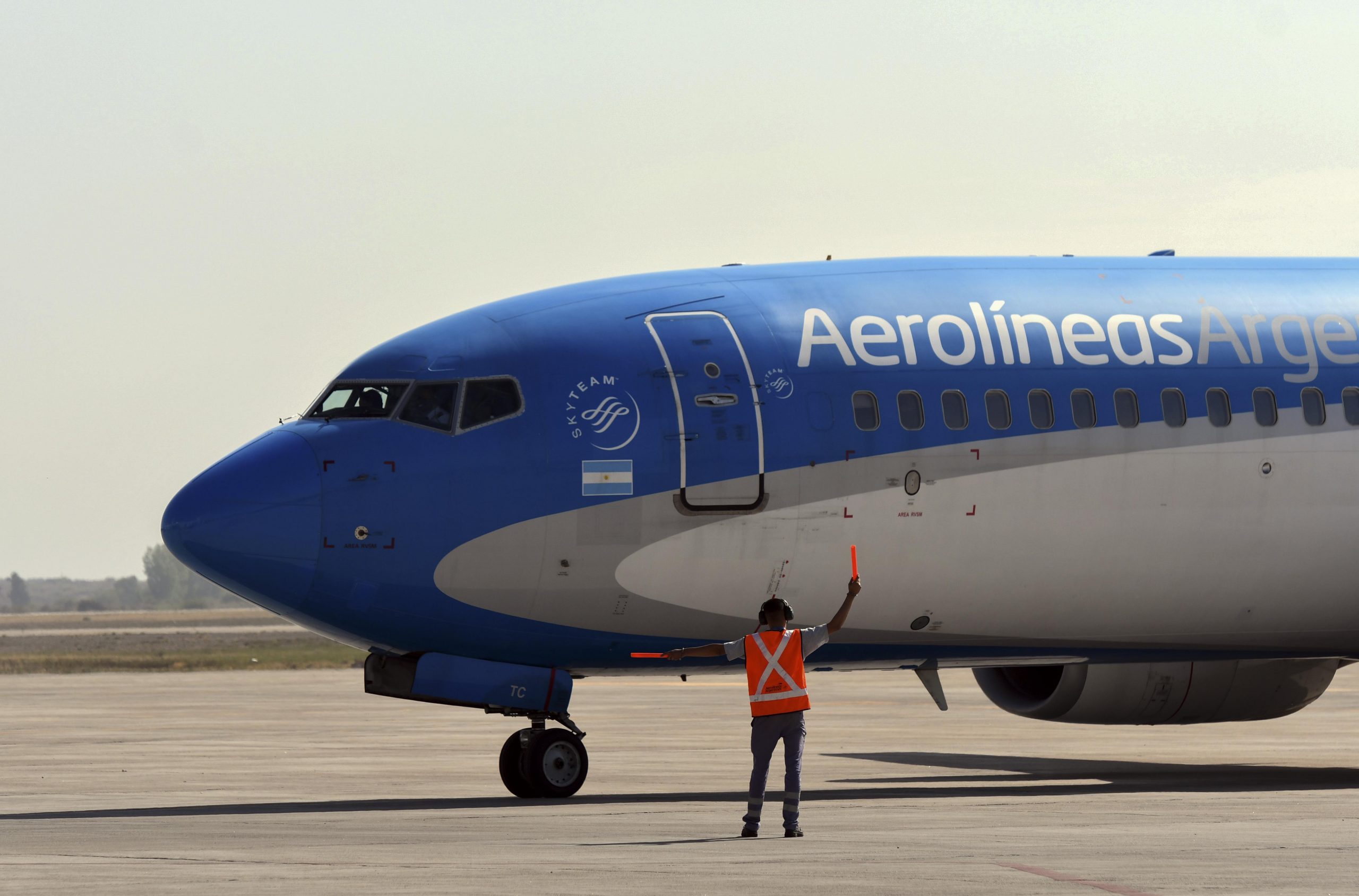 Controladores aéreos anunciaron nuevas medidas de fuerza