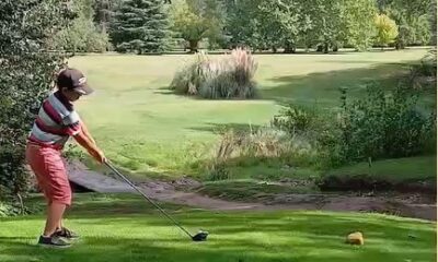Promesa del Golf: Con solo 8 años, Tobias García debutó en los 18 hoyos del Golf Club Sierra de la Ventana