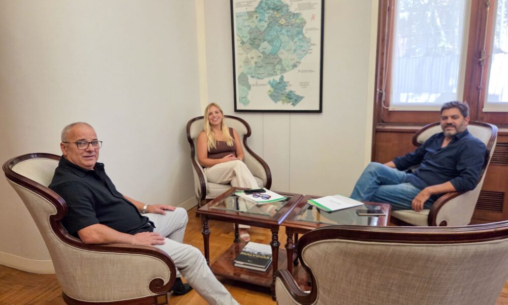 Gestión y articulación: Estefanía Bordoni se reunió con el Ministro Carlos Bianco