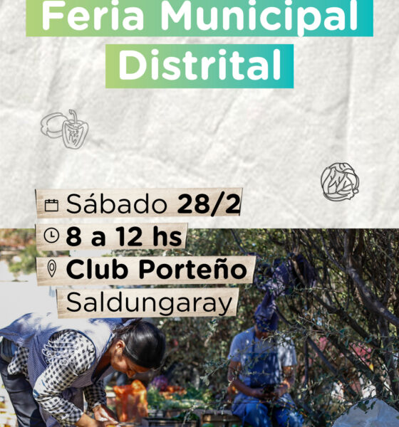 La Feria Municipal Distrital llega a Saldungaray