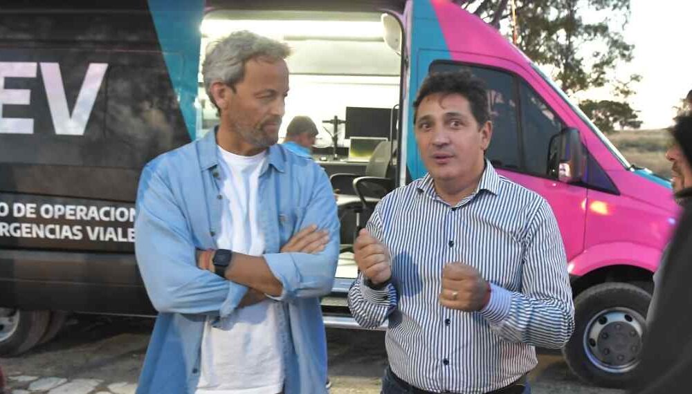 Marinucci entregó equipamiento y destacó al efectividad de los controles viales en Monte Hermoso durante el verano