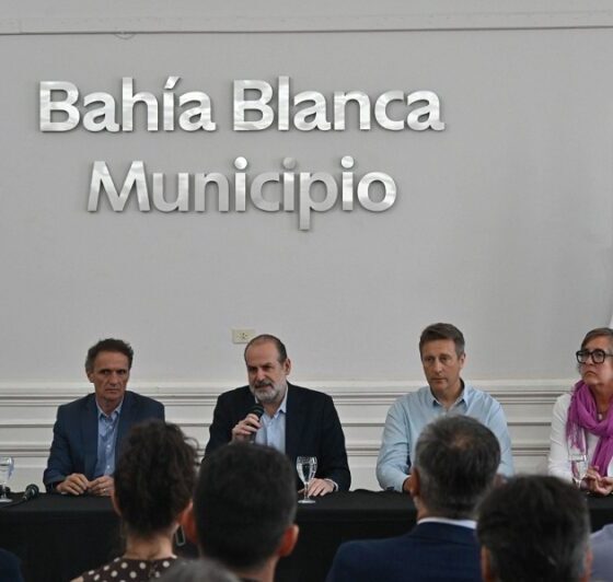 El intendente Susbielles destacó el avance en la obra del canal Maldonado