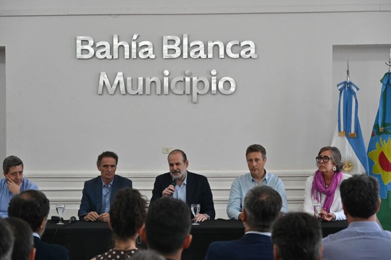 El intendente Susbielles destacó el avance en la obra del canal Maldonado