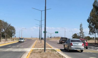 Carmen de Patagones avanza en el embellecimiento del acceso por calle Yrigoyen