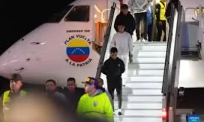 Llegó a Venezuela un vuelo con 110 migrantes venezolanos deportados desde EEUU