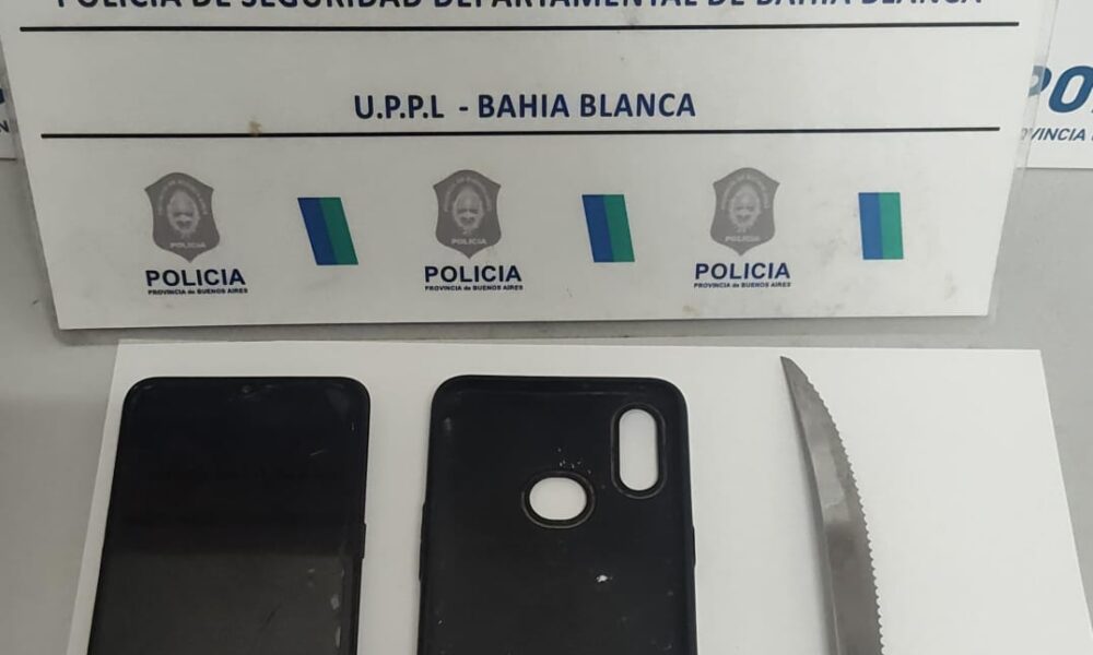 Intento de robo con cuchillo en calle la pinta: un detenido