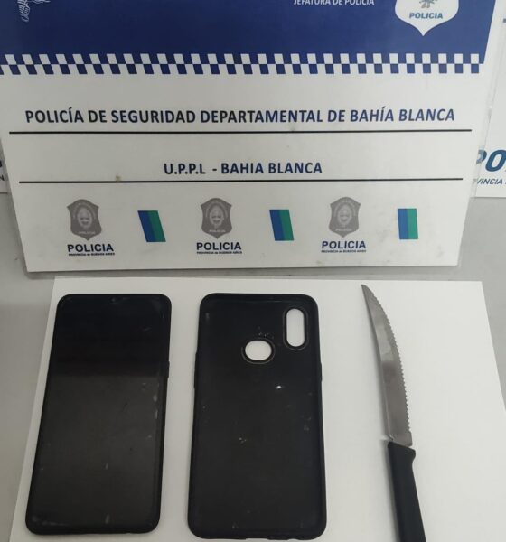 Intento de robo con cuchillo en calle la pinta: un detenido