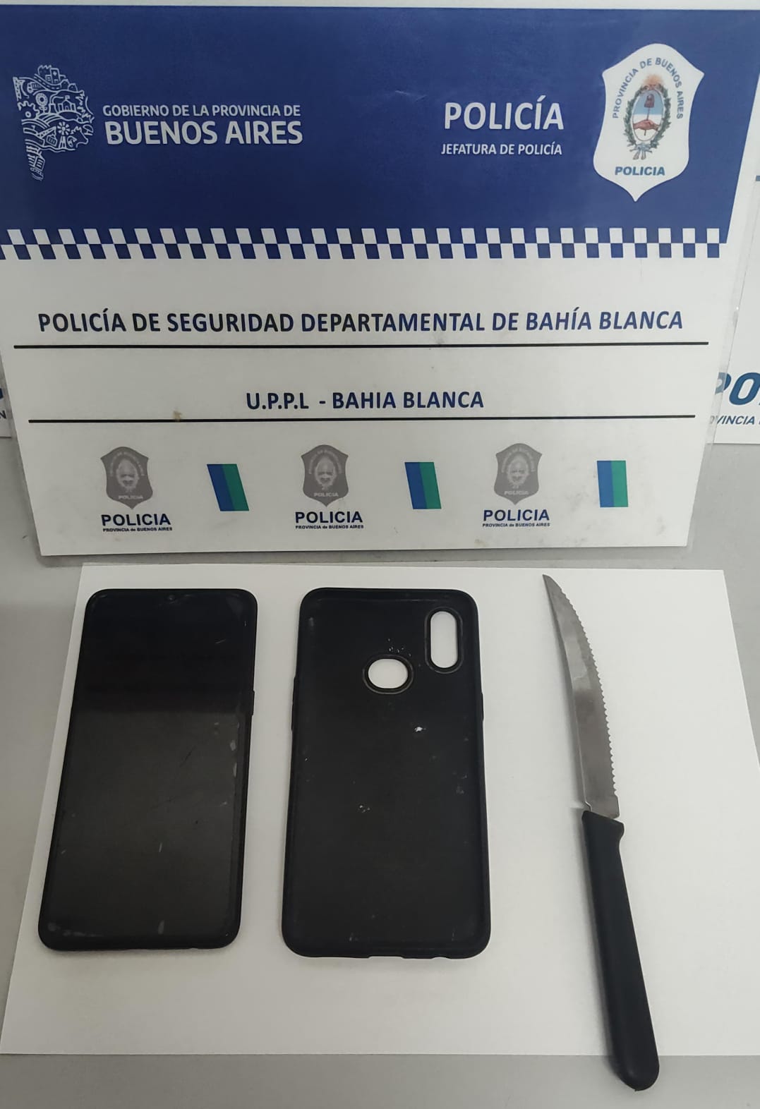 Intento de robo con cuchillo en calle la pinta: un detenido