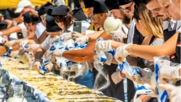 Cómo se prepara la Strudelfest de Pueblo Santa María para romper su propio récord