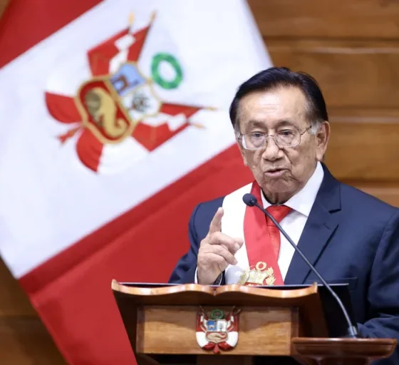 José María Balcázar fue electo presidente interino de Perú