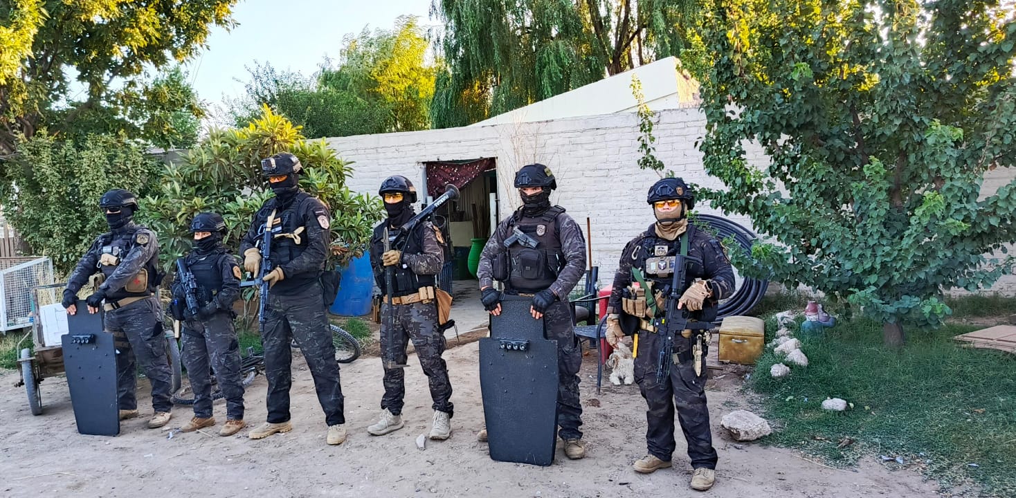 Tres detenidos tras múltiples allanamientos por un ataque armado y droga