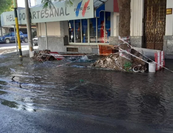 Gran pérdida de agua en Undiano y Brown
