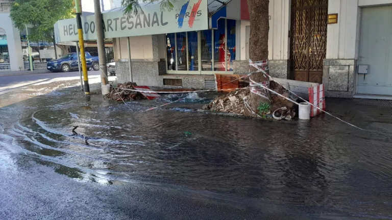 Gran pérdida de agua en Undiano y Brown