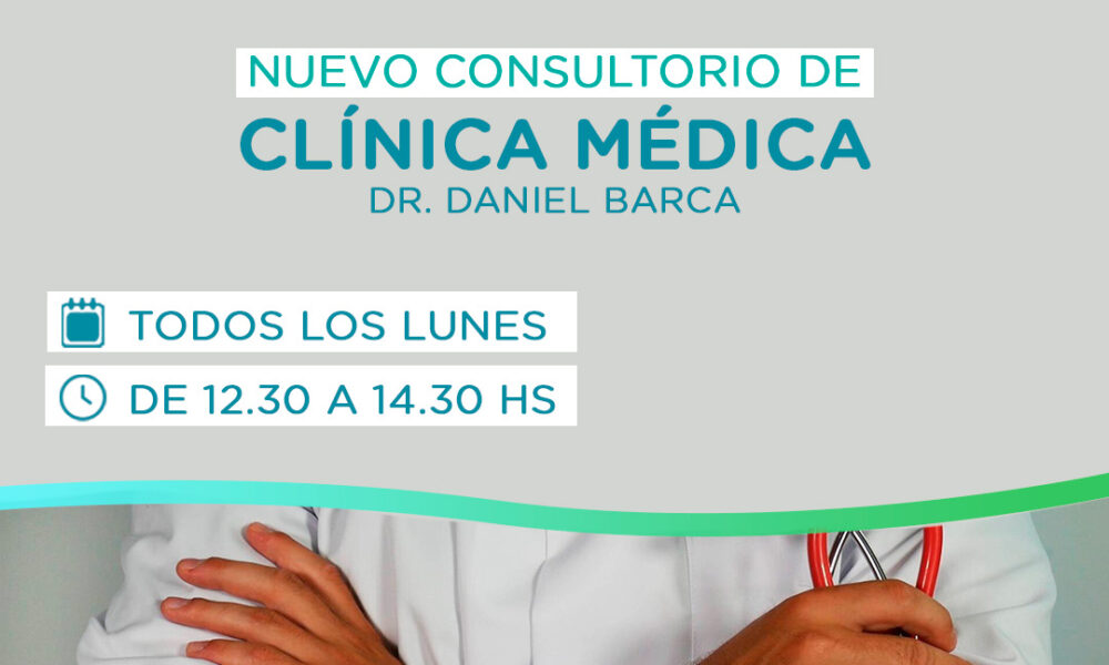 Comienza a funcionar un nuevo consultorio de clínica médica en Sala Norte