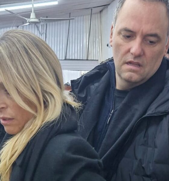 Adorni llevó a su esposa a la gira de Milei por Estados Unidos