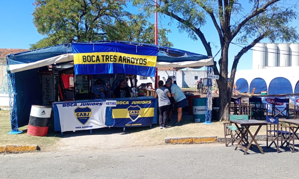 Buen movimiento de público en el Fogón de Boca durante la Fiesta del Trigo