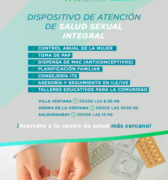 El dispositivo de Atención de Salud Sexual Integral actualiza sus horarios