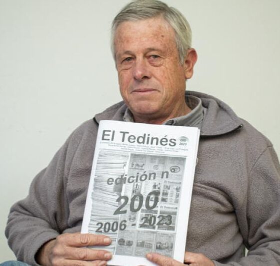 Tras 20 años se despide El Tedinés, el periódico rural de Azul, Olavarría y Benito Juárez: "Llegó la hora de jubilarme"